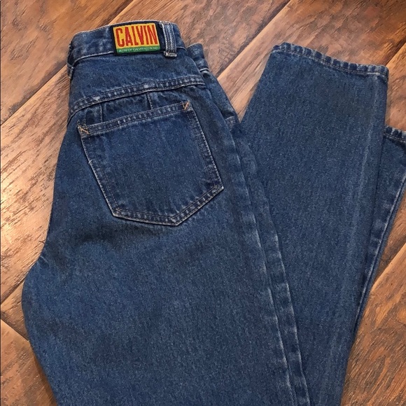 Calvin Klein Denim - calvin klein 80’s yellow label jeans